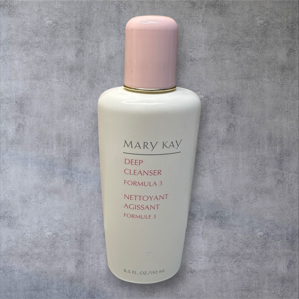 Mary Kay Deep Cleanser 1059 Formula 3 6.5 fl oz‎ for Oily Skin Discontinued